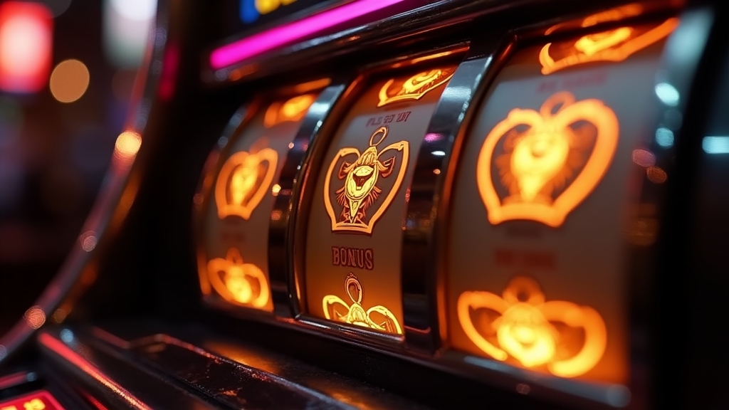 Bonus hold and win na automacie Royal Joker z podświetlonymi symbolami
